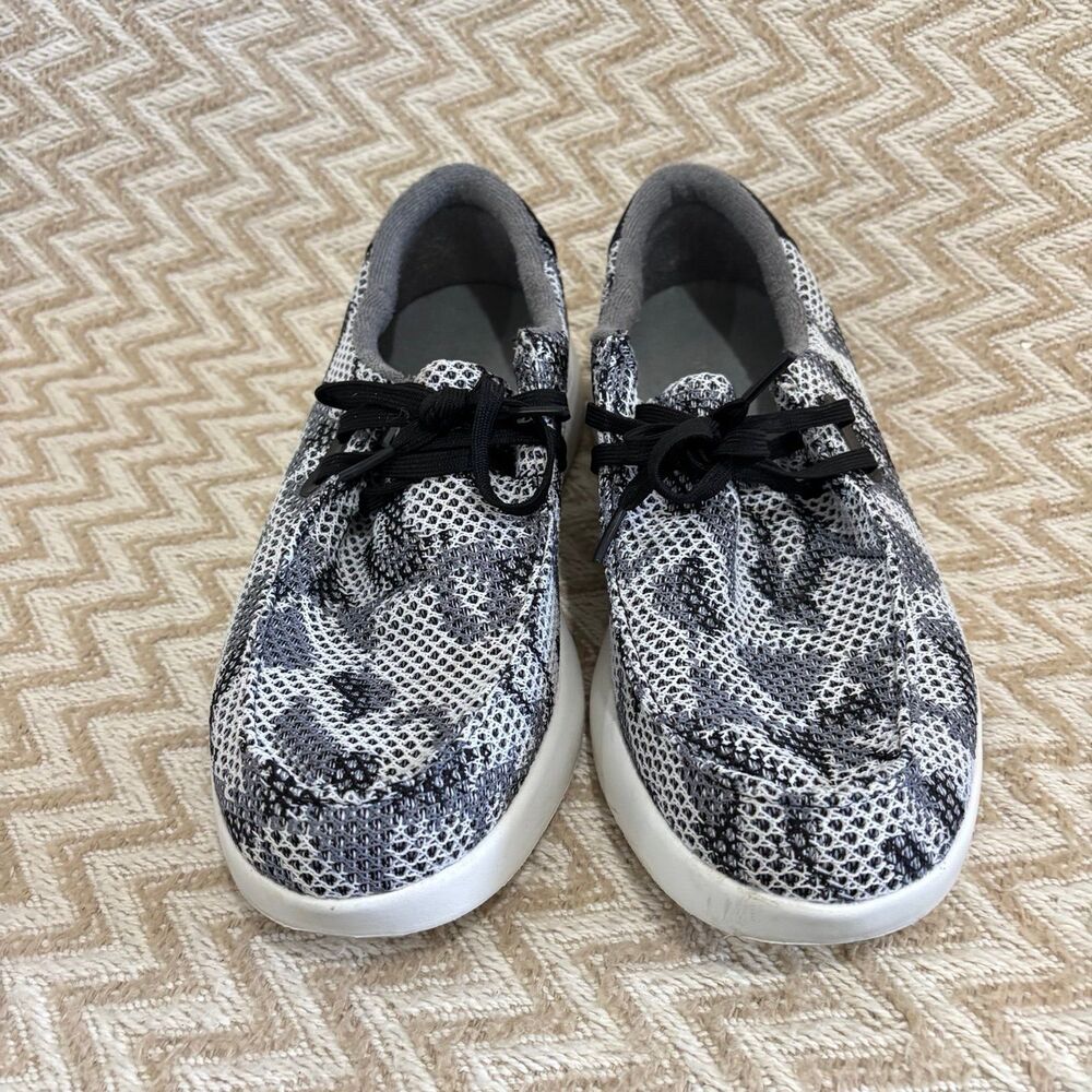 Orthocomfort Women's Slip On Shoes with Arch Support Black White Size 11 - Picture 8 of 12